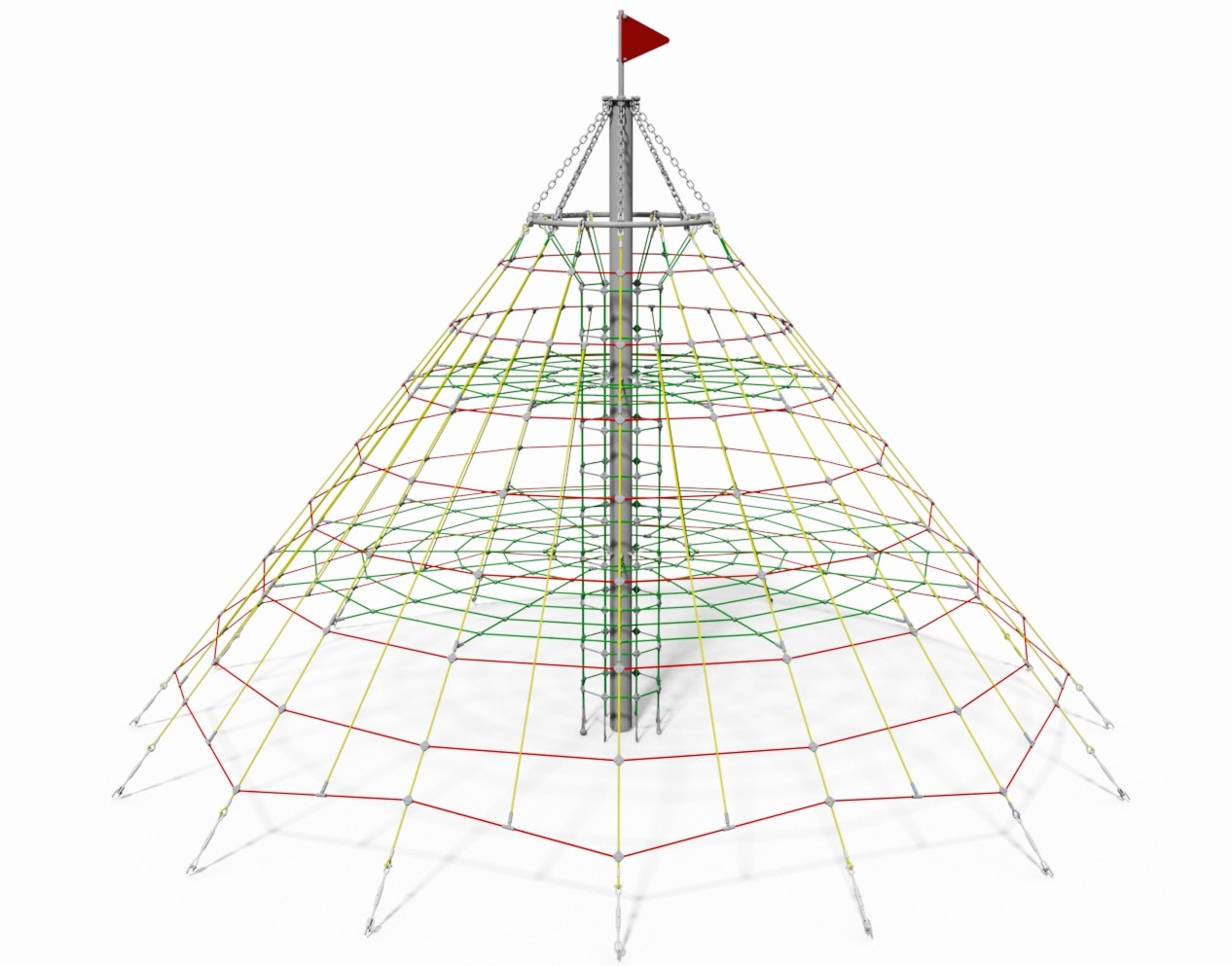 Klatternat Pyramid klatter 6,0 m