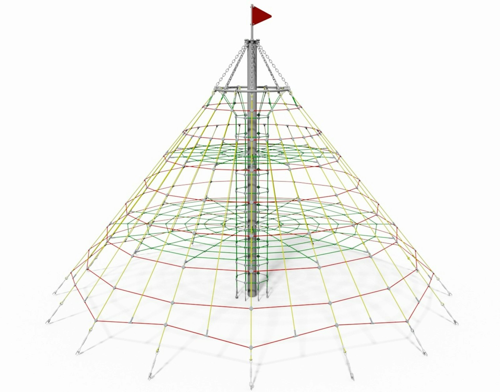 Klatternat Pyramid klatter 6,0 m