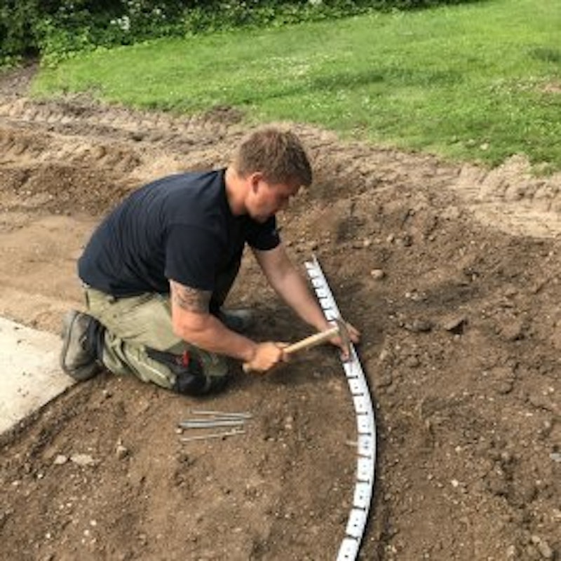 Alumax kantprofil, 2500 x 30 mm, inklusive skarvar - bild 4