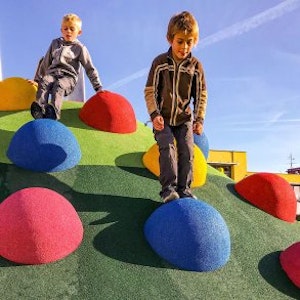 Balanshalvboll i EPDM-gummi, Ø500 mm - bild 2