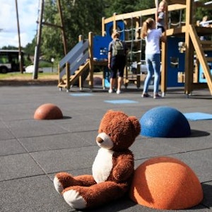 Balanshalvboll i EPDM-gummi, Ø500 mm - bild 5