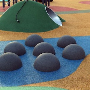 Balanshalvboll i EPDM-gummi, Ø500 mm - bild 6