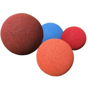Balansboll i EPDM-gummi, Ø350 mm - bild 1