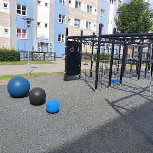 Balansboll i EPDM-gummi, Ø350 mm - bild 4