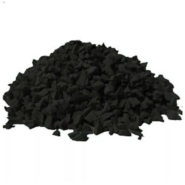 Återvunnet EPDM 1-4 mm SVART