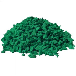 EPDM-granulat GREEN 02, RAL 6009, 1-4,0 mm - 25 kg/påse