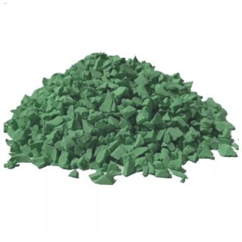 EPDM-granulat LIGHT GREEN 03, RAL 6017, 1-4,0 mm - 25 kg/påse