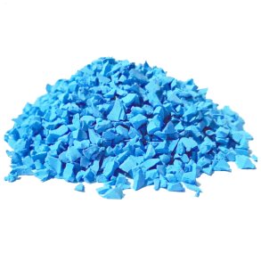 EPDM-granulat LIGHT BLUE 05, RAL 5012, 1-4,0 mm - 25 kg/påse