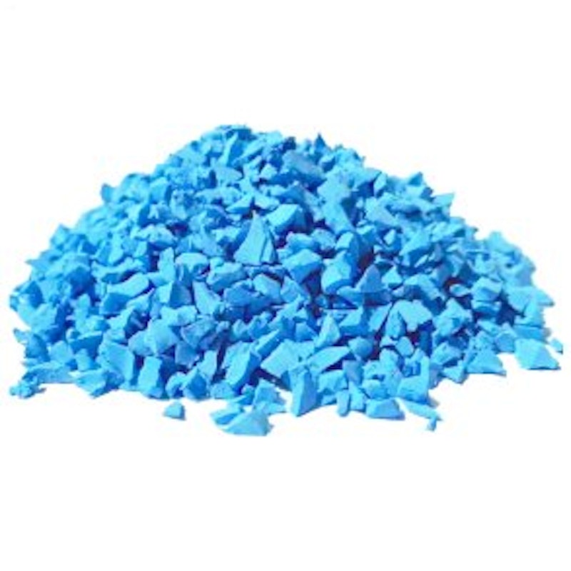 EPDM-granulat LIGHT BLUE 05, RAL 5012, 1-4,0 mm - 25 kg/påse