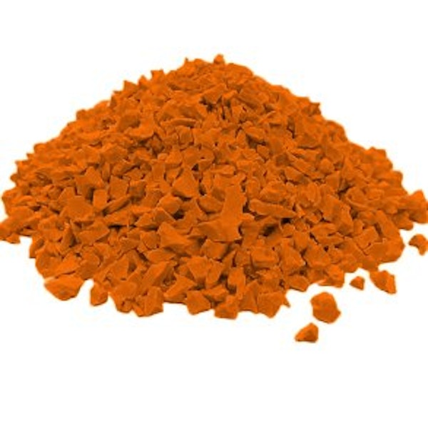 EPDM-granulat ORANGE 06, RAL 2005, 1-4,0 mm - 25 kg/påse