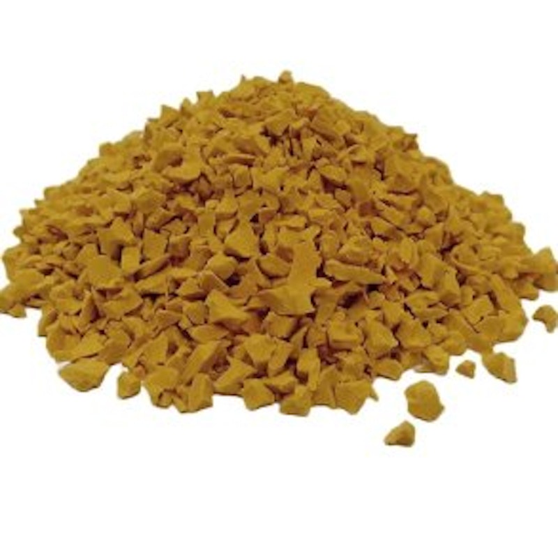 EPDM-granulat GOLDEN YELLOW 08, RAL 1033, 1-4,0 mm - 25 kg/påse