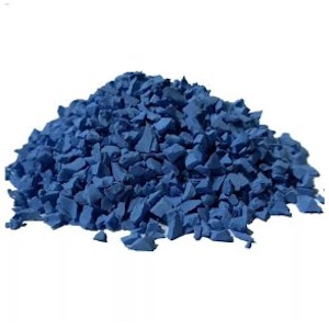Gjutet gummigolv, färgat EPDM, 20 mm. 5m2 - bild 5