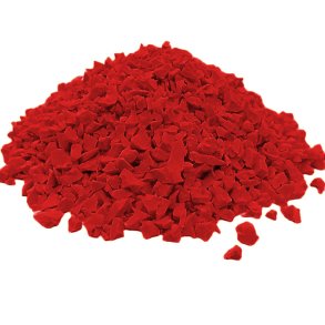 EPDM-granulat ROSE RED 19, RAL 3027, 1-4,0 mm - 25 kg/påse