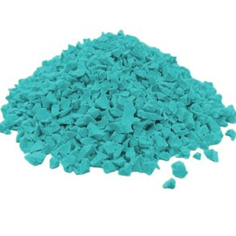 EPDM-granulat TURQUOISE 21, RAL 5018, 1-4,0 mm - 25 kg/påse