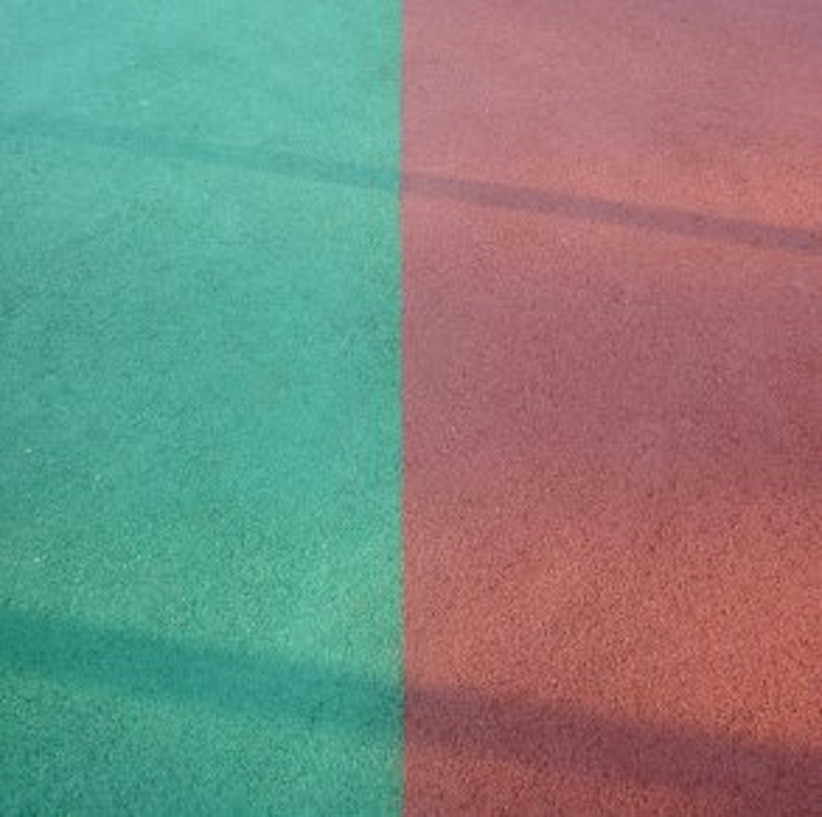 Gjutet gummigolv, färgat EPDM, 20 mm. 5m2