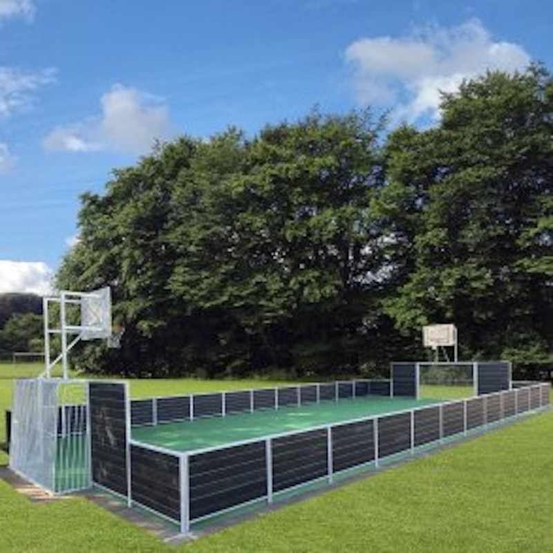 Multibana Small, 9 x 18 m, H100 cm inkl. 2 mål - bild 2