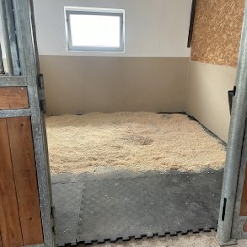 Pusselspilt stallmatta, 90 x 120 cm, 20 mm tjocklek - bild 3