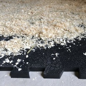 Pusselspilt stallmatta, 90 x 120 cm, 20 mm tjocklek - bild 7