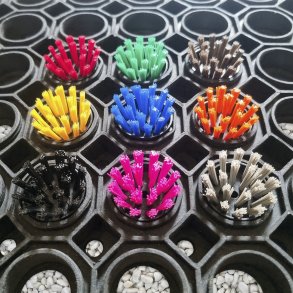 Nylonborste för Octagon-matta