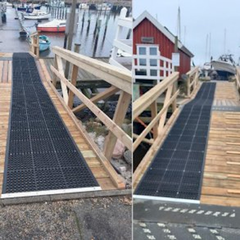 Ramp Runner, med nitril, 0,9 x 10,3 m, tjocklek 12 mm (rullmatta) - bild 4