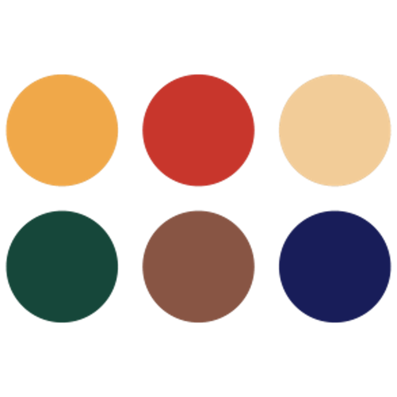 2D-EPDM Figur - Cirkel 100 cm, Standardfärger