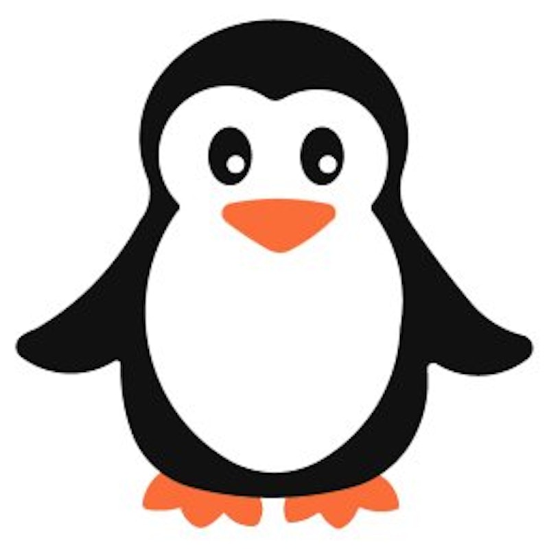 2D EPDM Figur - Pingvin