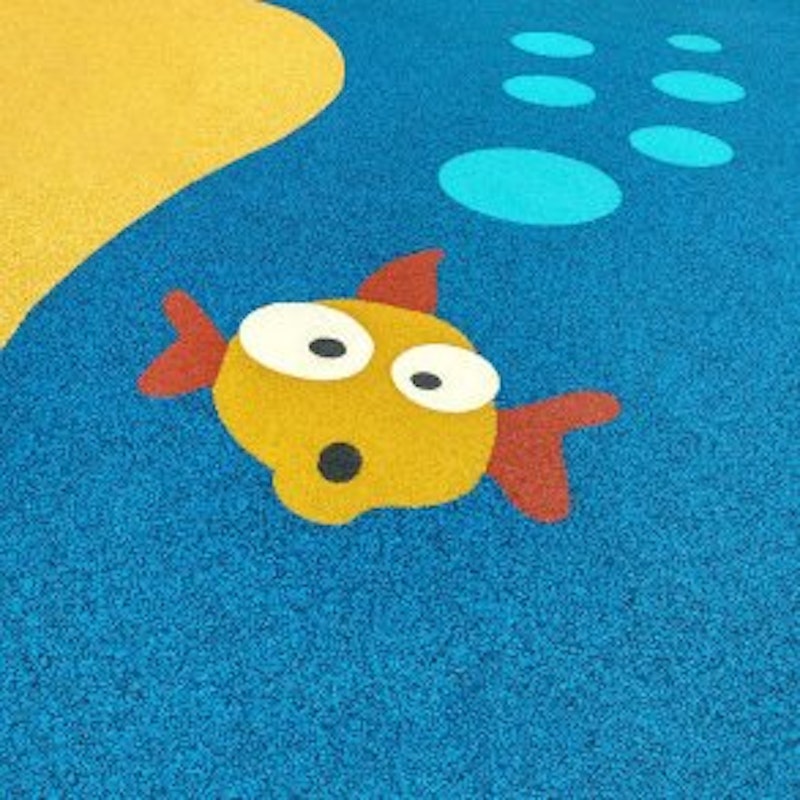 2D EPDM Figur - Fisk nr 3, baby - bild 2