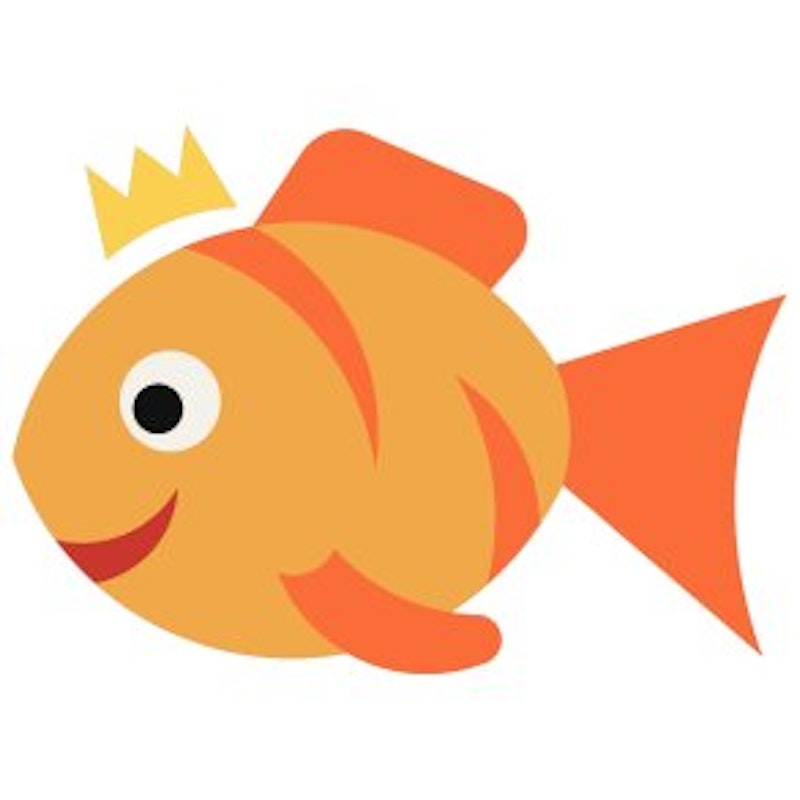 2D EPDM Figur - Fisk, prinsessa