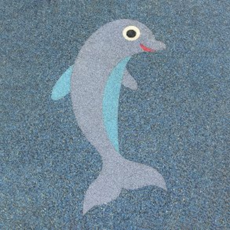 2D EPDM Figur - Delfin - bild 2