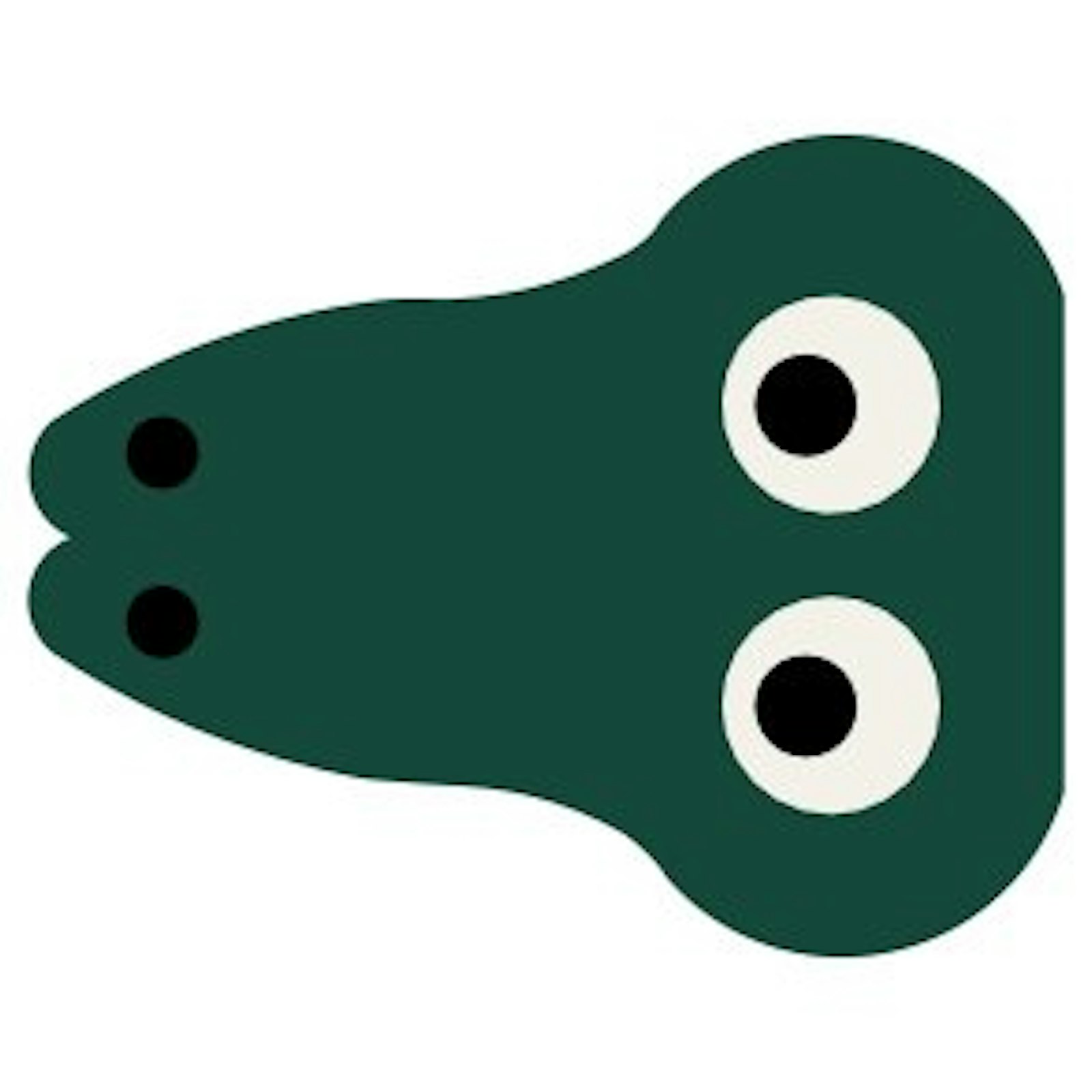 2D EPDM Figur - Krokodil, huvud