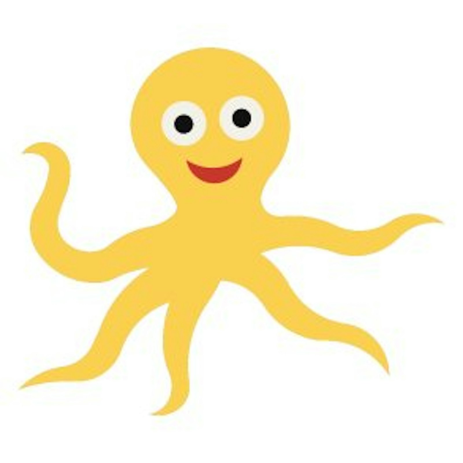 2D EPDM Figur - Bläckfisk