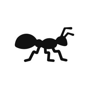 2D EPDM Figur - Liten myra sedd från sidan