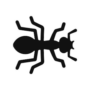 2D EPDM Figur - Liten myra sedd ovanifrån - bild 1