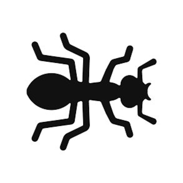 2D EPDM Figur - Liten myra sedd ovanifrån