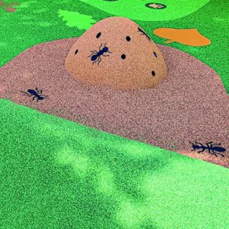 2D EPDM Figur - Liten myra sedd ovanifrån - bild 3