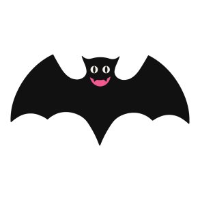 2D EPDM Figur - Fladdermus