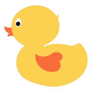 2D EPDM Figur - Anka