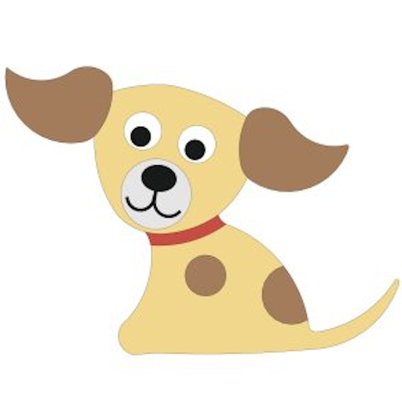 2D EPDM Figur - Hund