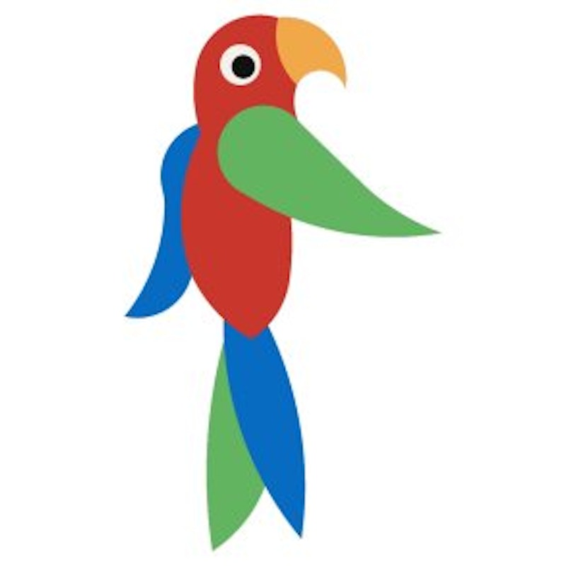 2D EPDM Figur - Papegoja