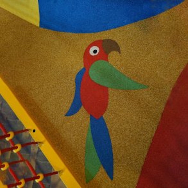 2D EPDM Figur - Papegoja - bild 2