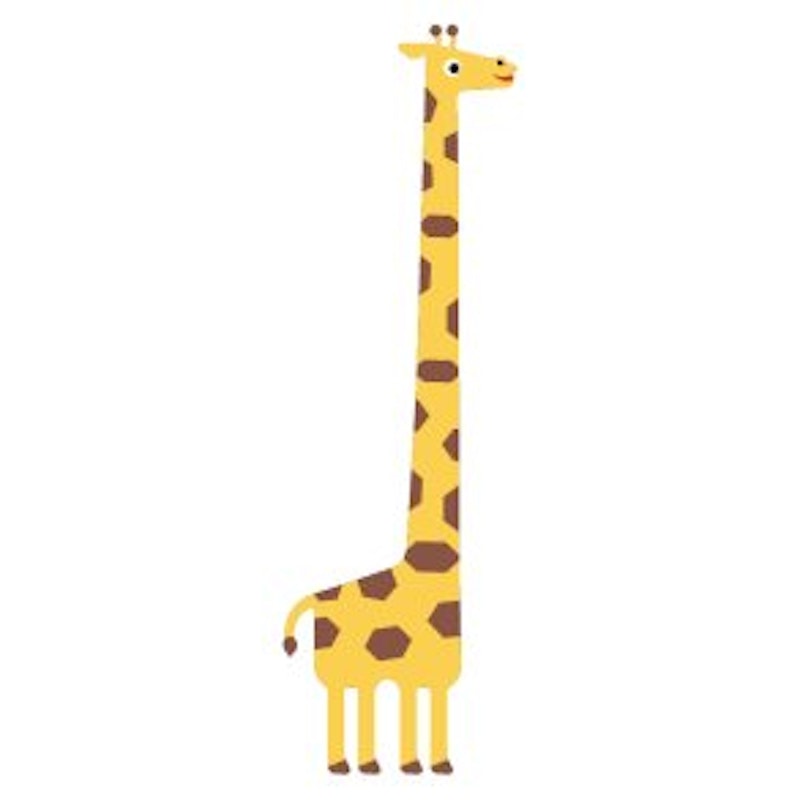 2D EPDM Figur - Giraff, hane