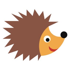 2D EPDM Figur - Igelkott