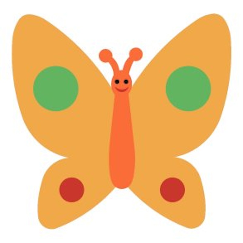 2D EPDM Figur - Fjäril