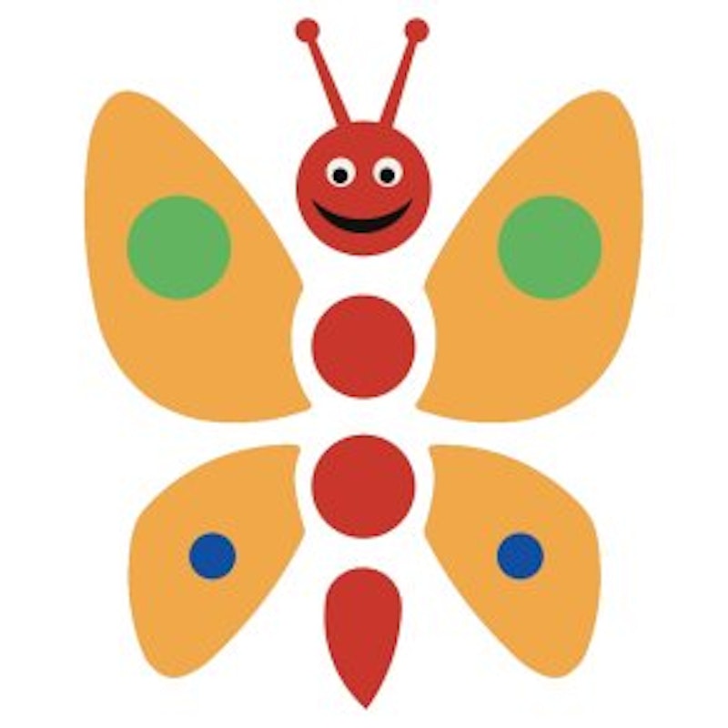 2D EPDM Figur - Stor fjäril