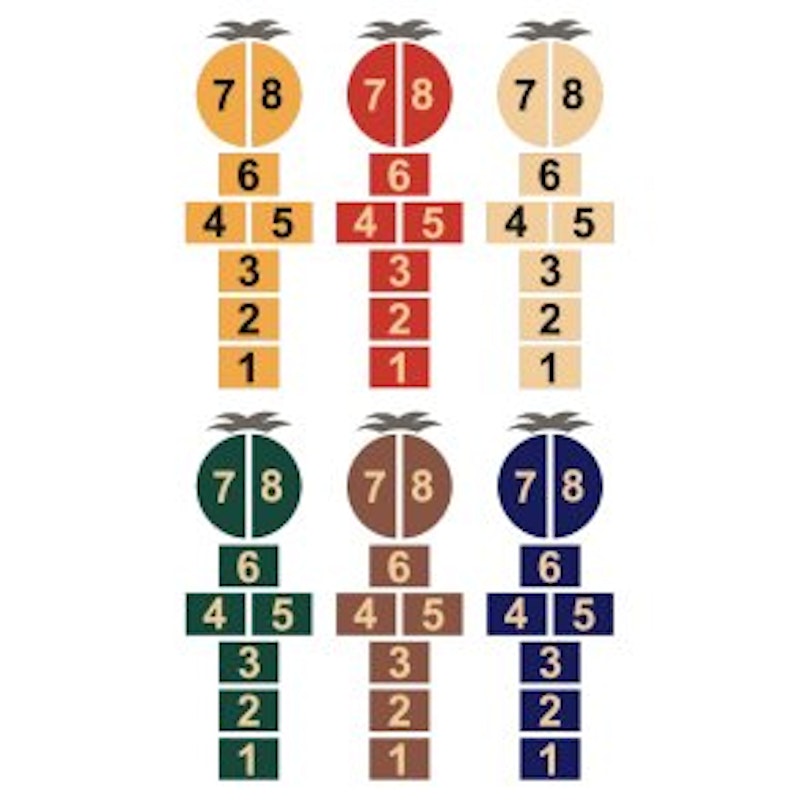 2D EPDM Figur - Hoppruta pojke, liten