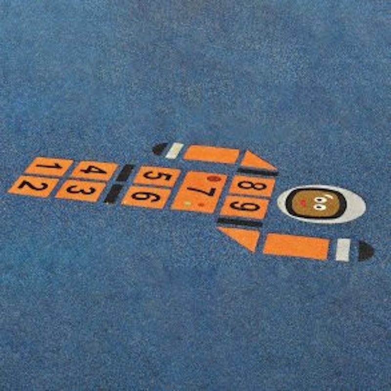 2D EPDM Figur - Hoppruta, astronaut C - bild 2