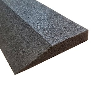 Kant för gummiplatta 20 mm, 1000 x 125 mm - bild 1
