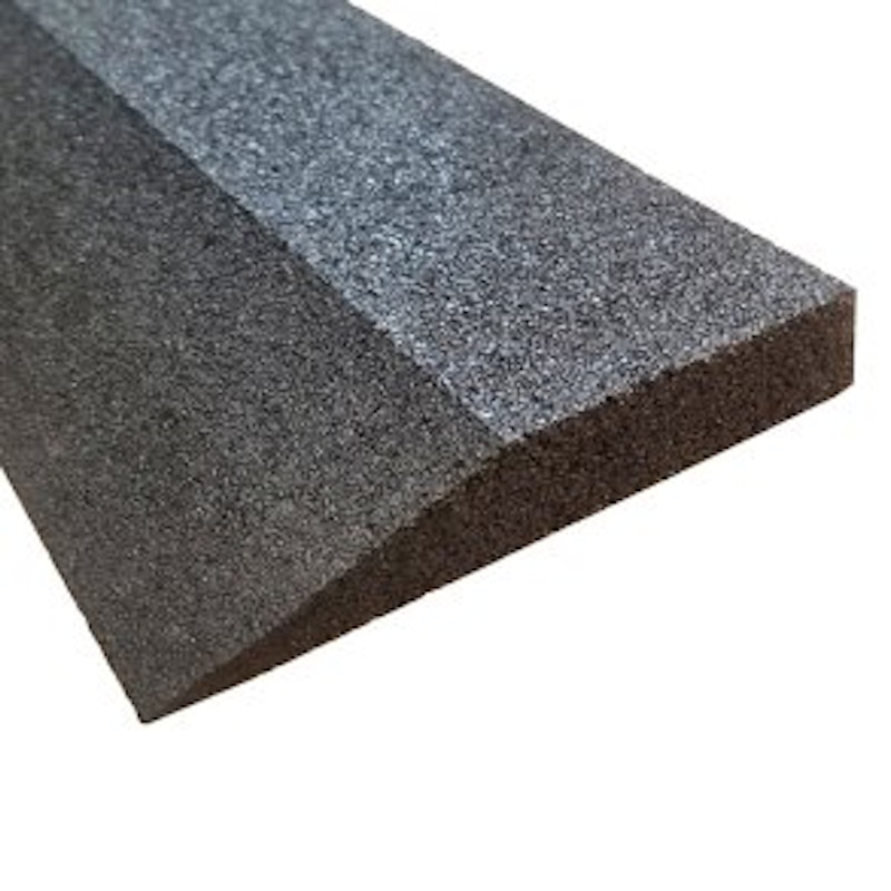 Kant för gummiplatta 20 mm, 1000 x 125 mm