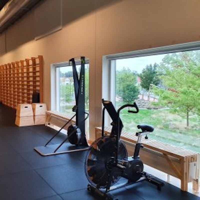 Bonkers XL fitnessplatta, 1000 x 1000 mm, 15 mm, SVART - bild 4