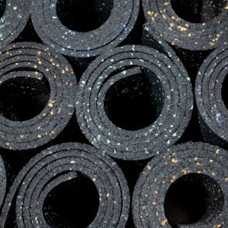 Svart Comfort golv, 6 mm, 1,25 x 10 meter - bild 4